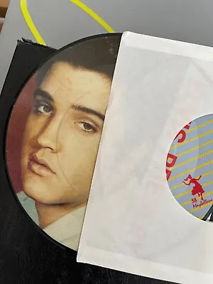 Kaufen Rar: 7  Vinyl Elvis Presley Picture Singles Sammlung • 139€