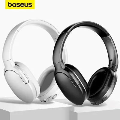 Kaufen Baseus Bluetooth Kopfhörer On-Ear Headset Stereo Bass Headphone HiFi Ohrhörer • 25.99€