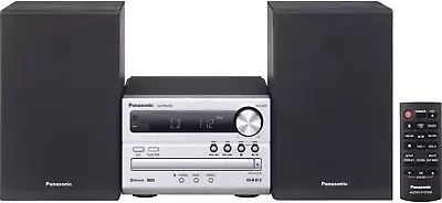 Kaufen Panasonic SC-PM250EG-S Micro- Mit Hifi-System (Bluetooth, CD, UKW , 20 Watt RMS) • 154.38€