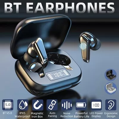 Kaufen Bluetooth 5.0 Kopfhörer In-Ear TWS Ohrhörer Headset Touch Control Mit Ladebox • 19.99€
