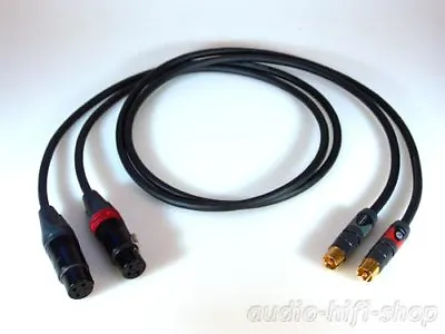 Kaufen 2 X 0,75m Mogami 2549 Neglex XLR Female Auf Cinch Adapter-Kabel, Neutrik Stecker • 61.86€