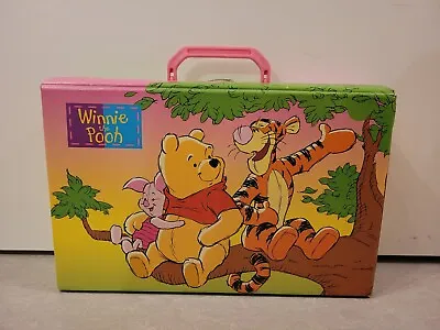 Kaufen Deja Disney Winnie The Pooh MC Koffer Für 32 MC Kassetten 35x23x8 Cm • 29€