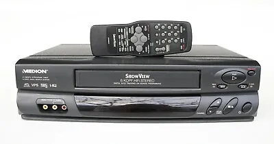 Kaufen - Medion MD 8910 -- Videorecorder Mit Fernbedienung ( 6 Kopf HiFi Stereo ) • 99.99€