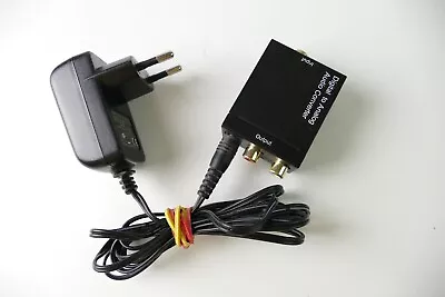 Kaufen Digital To Analog Audio Converter Coax Toslink To Cinch L-1402 • 7€