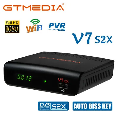 Kaufen GTMedia V7 S2X Set-Top-Box Full HD HDMI USB Wifi PVR DVB S/S2X HDTV Sat Receiver • 15.99€
