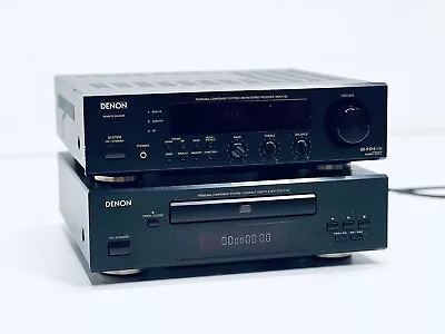 Kaufen Denon DRA-F100 Stereo Receiver + Denon DCD-F100 Compact Disc Player (#1243) • 179€