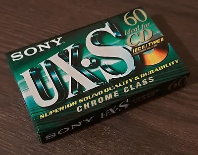 Kaufen Sony UX-S , Type II, Chrome Class NEU! Leerkassette Musikkassette 60min OVP! • 7€