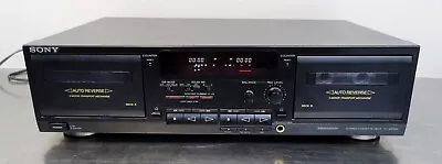 Kaufen SONY TC WR 535 Stereo Cassette Deck Dolby Auto Reverse Doppel Tapedeck • 145€