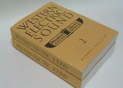 Kaufen Western Electric Company Röhrenbuch Für Verstärker & Lautsprecher Soundsystem Audio_UK • 185.24€