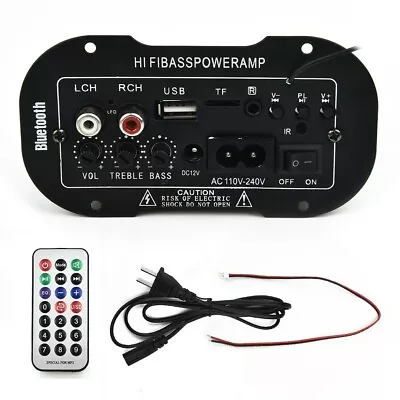 Kaufen 220V 50W Hifi Bluetooth Digital Stromverst?rker Mini Stereo Audio Amp Auto & • 24.03€