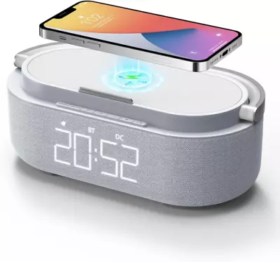 Kaufen Colsur【2023 Neuwertig】 Digitaler Radiowecker Mit Bluetooth-Lautsprecher, 15 W...  • 84.61€