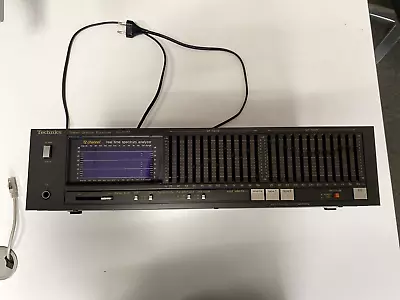Kaufen Technics SH-8055 12-Band Stereo Equalizer/Spektrum Analyzer HiFi RARITÄT • 300€