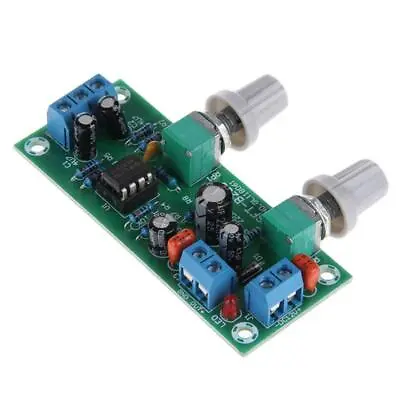 Kaufen 22Hz-300Hz Filter Plate Subwoofer Amplifier Preamp Board 2.1 3-Channel DC 10-24V • 6.90€