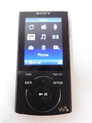 Kaufen SELTENE Sony Walkman E Serie 16GB MP3 Mit Sprachaufnahme – Schwarz (NWZ-E445/BM) • 135.77€