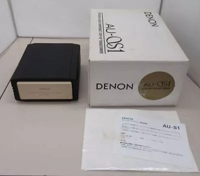 Kaufen DENON AU-S1 Aufwärtstransformator MC Tonabnehmer Moving Coil • 719.32€