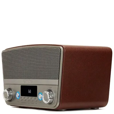 Kaufen AIWA BSTU-750BR Braun FM Vintage 50w WiFi RMS Bluetooth Multimedia Heim Lautsprecher  • 175.09€