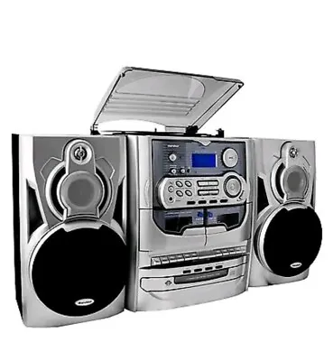 Kaufen Karcher KA 5300 Stereoanlage HiFi CD Wechsler Schallplattenspieler Defekt • 49€