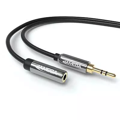 Kaufen AUX Verlängerungskabel 3,5mm Klinke Stecker Zu 3,5mm Buchse Klinkenkabel Audio • 8.29€