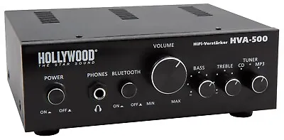 Kaufen PA DJ HiFi Verstärker Mit Bluetooth 2x 100W Party Musik Equipment AUX Anlage • 45.67€