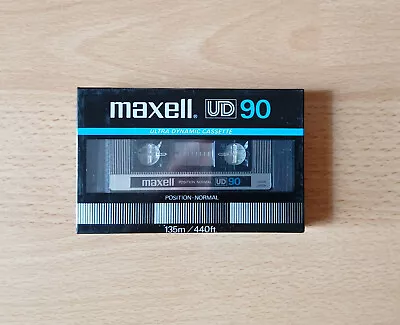 Kaufen Maxell UD 90 Cassette Tape 1982 Japan Sealed Ovp Neu • 19.99€