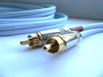 Kaufen Supra Dual Interconnect Cable 0.75m Phono Kabel RCA Cinchkabel HiFi Aux Neutrik • 19.03€