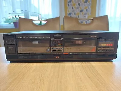 Kaufen Pioneer CT-1060W Doppel Tape Deck Rarität Aus Den 80ern Funktioniert Einwandfrei • 57€