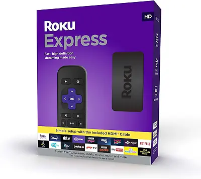 Kaufen OKU 3930EU Express HD Streaming Media Player Schwarz Fernbedienung/App Steuerung • 42.49€