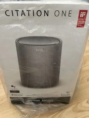 Kaufen Harman Kardon Citation One Smart Speaker - Grau Kompakt Intelligent Erstaunlicher Sound Wifi • 128.23€