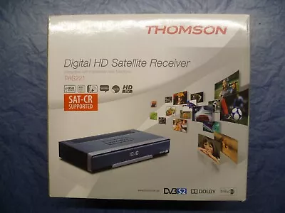 Kaufen THOMSON THS 221 Sat Receiver SCART USB HDMI Netzwerk SatCR Unbenutzt • 36€