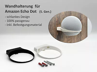 Kaufen Wandhalterung / Halterung / Halter Für Amazon Echo Dot (5. Generation) • 10.90€