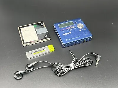 Kaufen Sony MZ-R909 Tragbarer MiniDisc Player Recorder MD Walkman + MDR E806 #R17-K3 • 125€