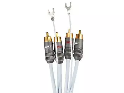 Kaufen Supra Cables Phono 2RCA-SC Analoges Verbindungskabel 1,5m • 136.80€