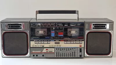 Kaufen SHARP GF-800 Radiorecorder, Ghettoblaster. • 81€