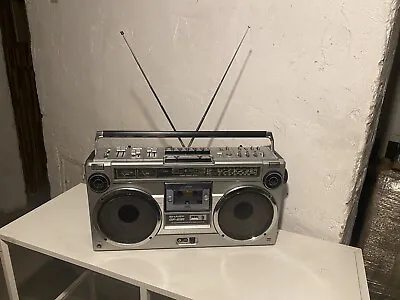 Kaufen SHARP GF-9191 STEREO RADIO-TAPE RECORDER Ghettoblaster Kassettenrecorder BOOMBOX • 199.90€