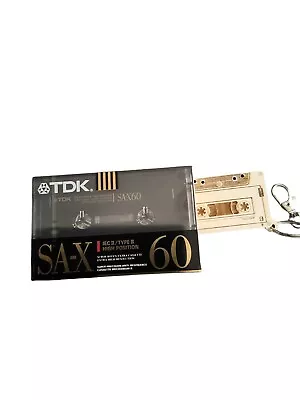 Kaufen TDK SA-X60.Audio-Cassette,MC,Leer Kassette.Neu&Ovp.KOSTENLOSER SCHLÜSSELANHÄNGER • 18€