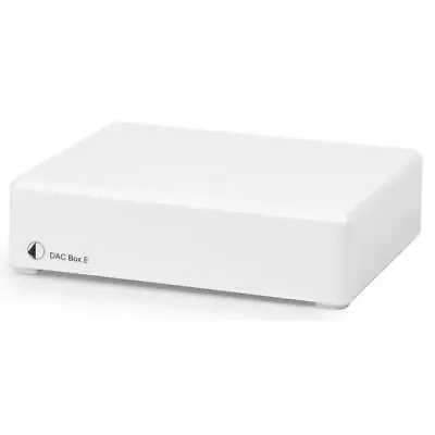 Kaufen Pro-Ject DAC Box E Digital Analog Wandler Weiß White D/A Converter 24/192kHz PCM • 82.85€
