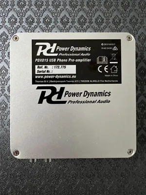 Kaufen Power Dynamics PDX015 USB Phono Vorverstärker, Gebraucht, Sehr Guter Zustand • 29€