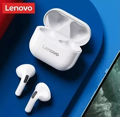 Kaufen Lenovo LP40 Pro Wireless Kopfhörer Weiß White Drahtlose BT5.1 In Ear • 14.89€