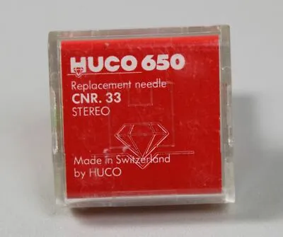 Kaufen HUCO 650 , CNR.33 - Plattenspielernadel Unbenutzt Mit Original Box  - Stereo /62 • 34.21€