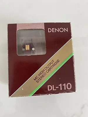 Kaufen Denon DL-110  MC Typ High Output Patrone Nadel -unbenutzt Plattenspieler System • 249€