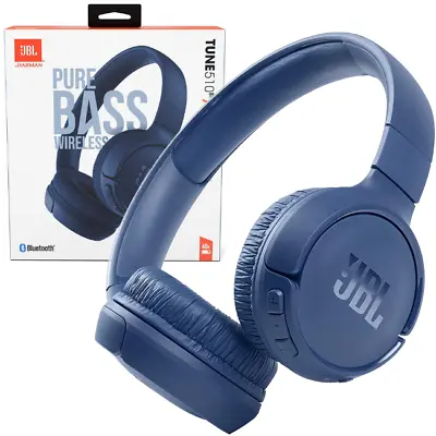 Kaufen Jbl Tune 510bt Kabellose KopfhÖrer Bluetooth On-ear Faltbar Blau Jblt510btblue • 34.47€