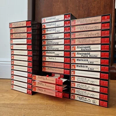 Kaufen 40 Stück BASF CBOX Für Kassette Cassetten Cassette Tape Sammlung Aufbewahrung • 120€