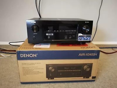 Kaufen Denon AVR-X3400H AV-Receiver, Schwarz, Mit Original-Verpackung Komplett • 299€