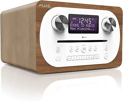Kaufen  Pure Evoke C-D4 Musikanlage (CD, DAB/DAB+,Internetradio, Bluetooth Walnuss • 299.95€