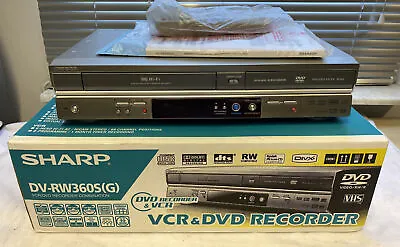 Kaufen SHARP DV-RW360S DVD- / VHS-Videorecorder Inkl. OVP, FB, BDA 2J. GARANTIE • 599€