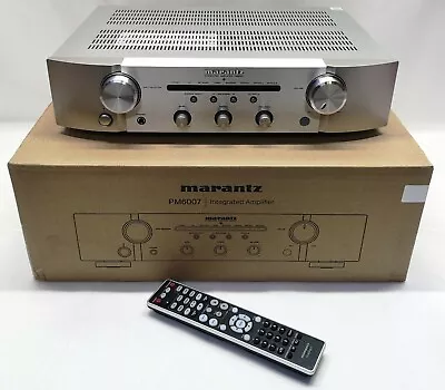 Kaufen Marantz PM6007 Home Audio Integrierter Stereo-Verstärker Silber OFFENE BOX# • 406.17€