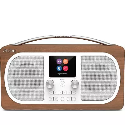 Kaufen DAB+ UKW Radio Bluetooth Digitalradio AUX Weckfunktion Tragbar Pure Evoke H6 • 216.86€