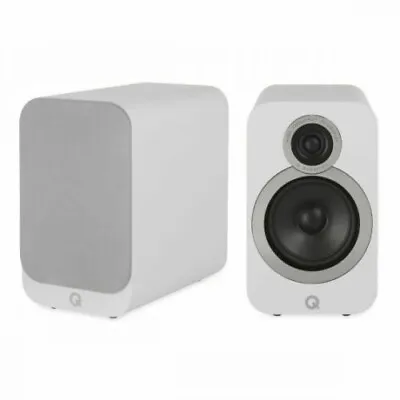 Kaufen Q Acoustics Lautsprecher 3030i Bücherregal Lautsprecher - Arktisch Weiß Kompaktes Paar  • 341.49€