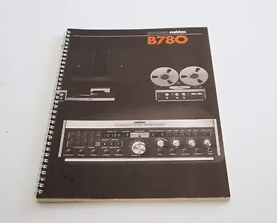 Kaufen Manuale Utente REVOX B780 • 25€