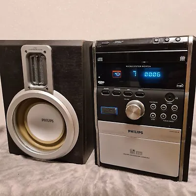 Kaufen Philips MCM726/12 Stereoanlage,Radio LAUTSPRECHER Fernsteuerbar CD, MC, USB • 25€